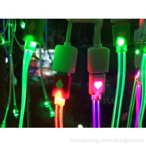 LED Popular Newest USB Data Cable for Smartphone